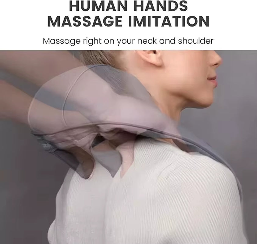 Ultimate Shiatsu Neck and Shoulder Massager with Heat - Perfect Relaxation Gift!