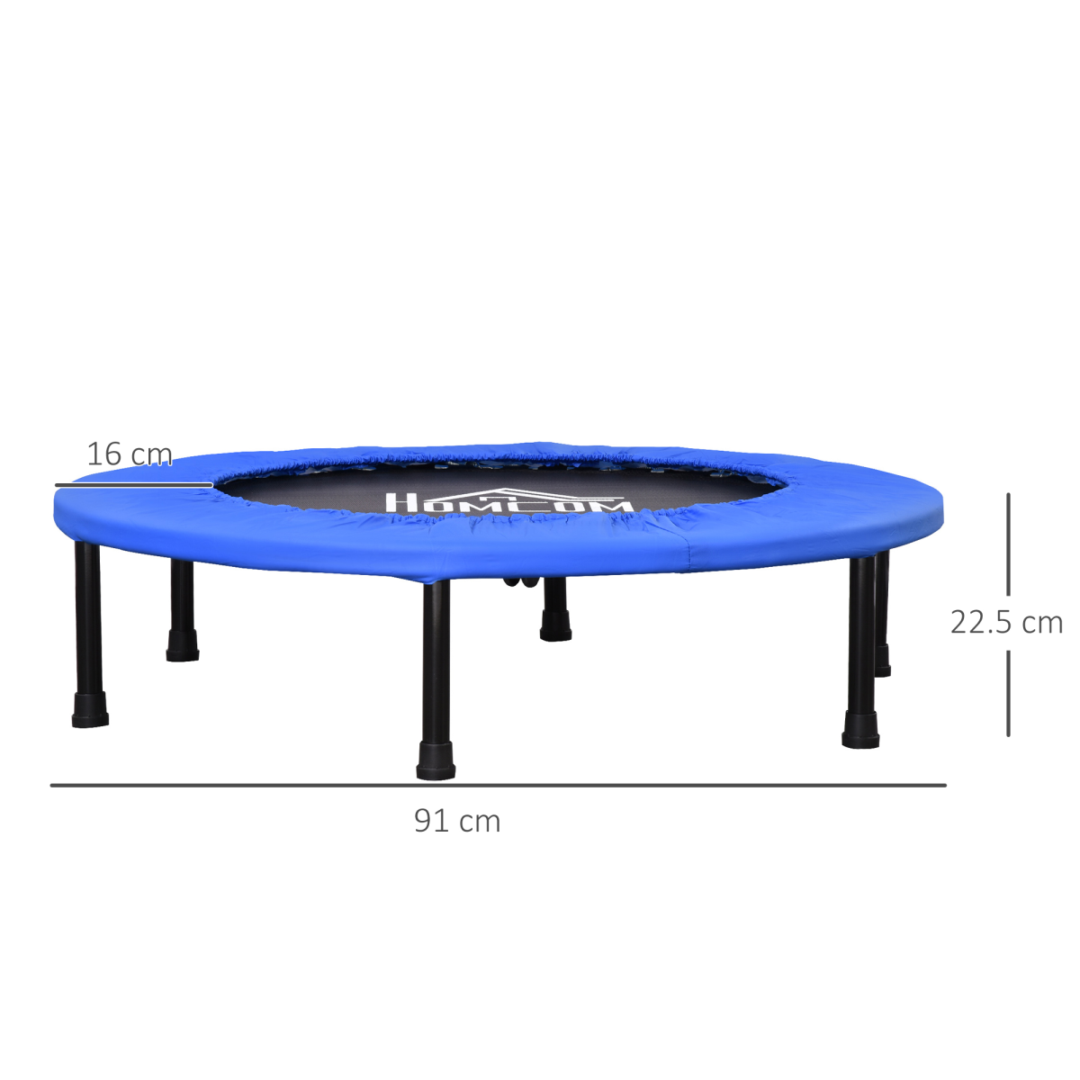 36" Trampoline Indoor Outdoor Rebounder Mini Jumper Sports Game Home HOMCOM