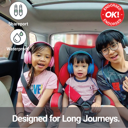 MAJORITY SUPERSTAR KIDS HEADPHONES PINK