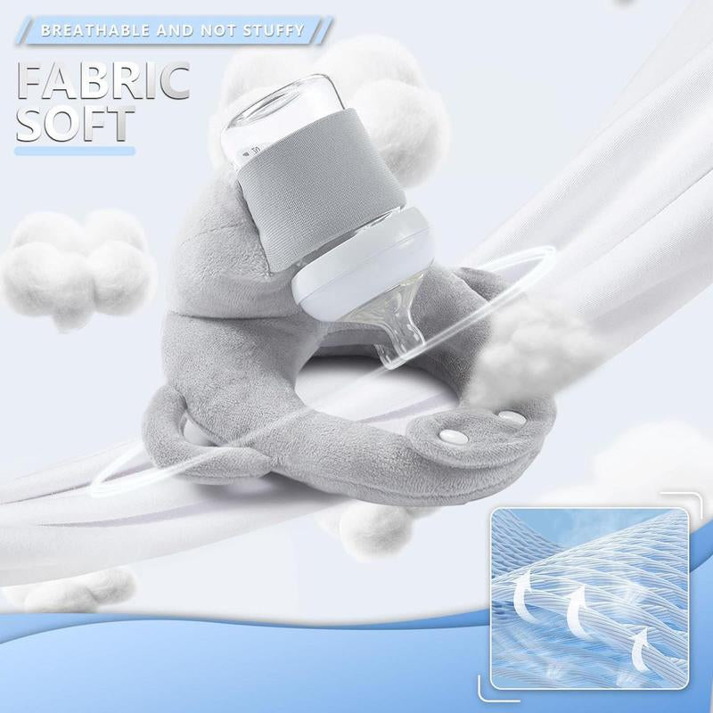 Ultimate Hands-Free Baby Feeding Pillow - Adjustable Nursing Cushion with Convenient Bottle Holder for Effortless Infant Feeding