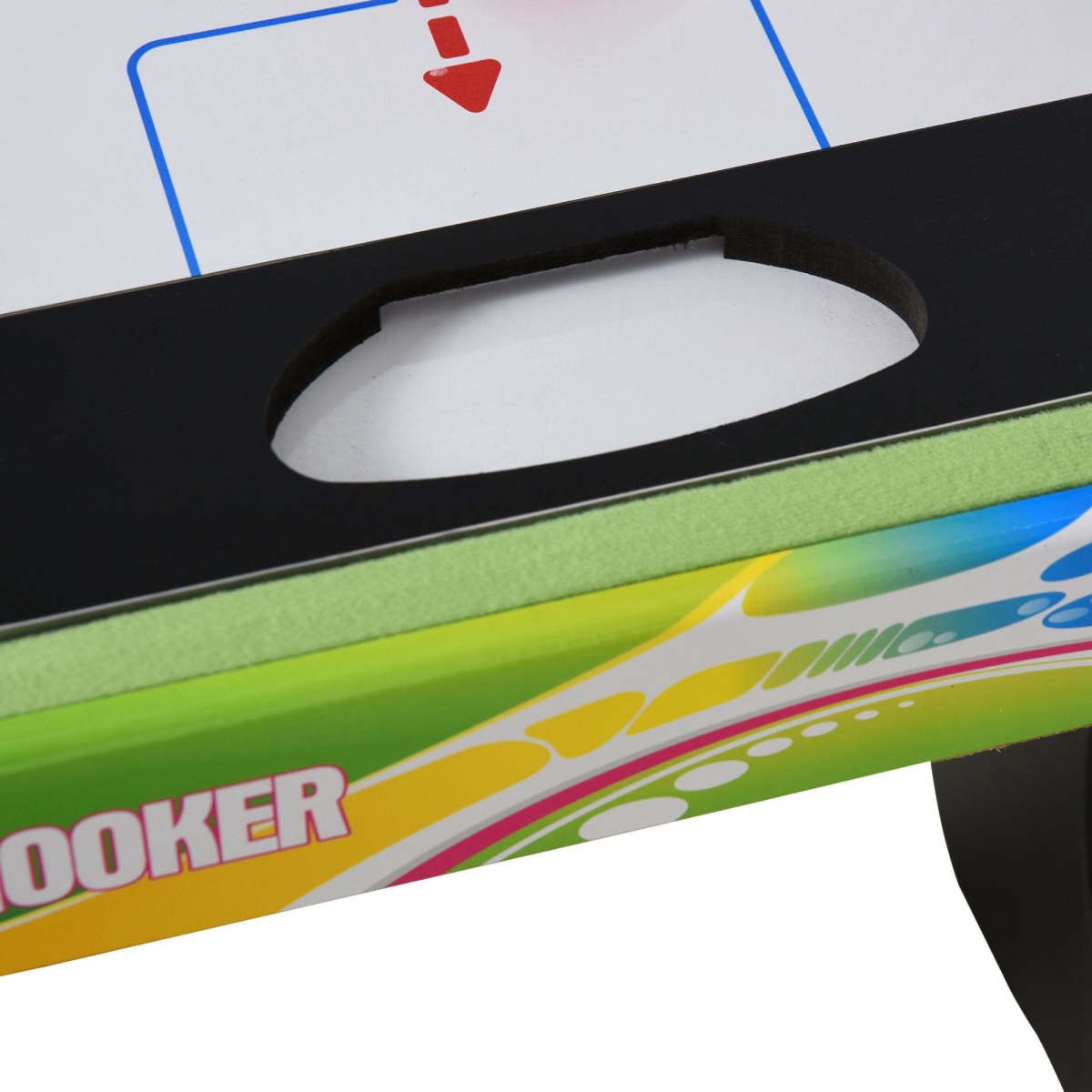 4-in-1 Foldable Game Table Hockey Football Table Tennis & Pool Home Gaming