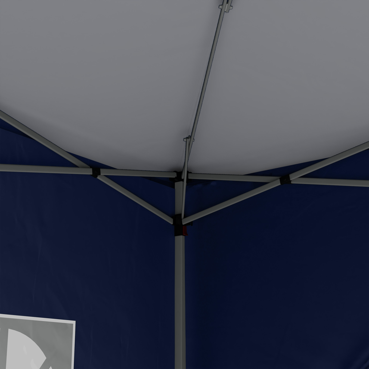 3mx3m Pop Up Gazebo Party Tent Canopy Marquee with Storage Bag Blue