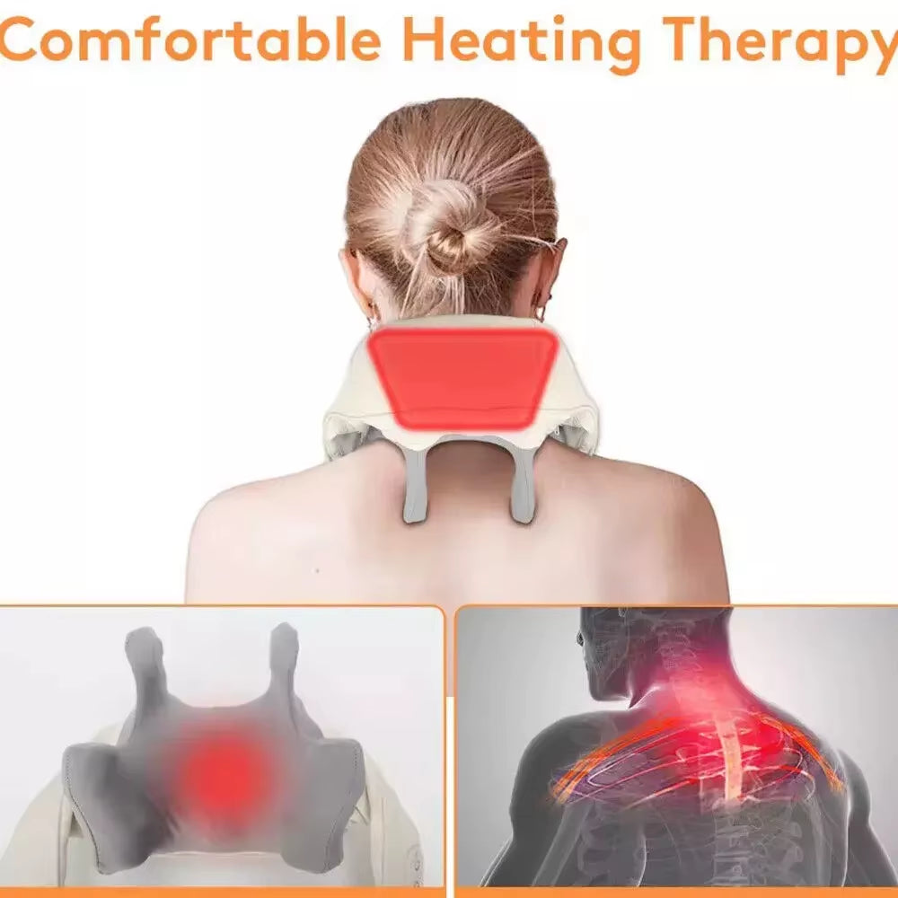 Ultimate Shiatsu Neck and Shoulder Massager with Heat - Perfect Relaxation Gift!