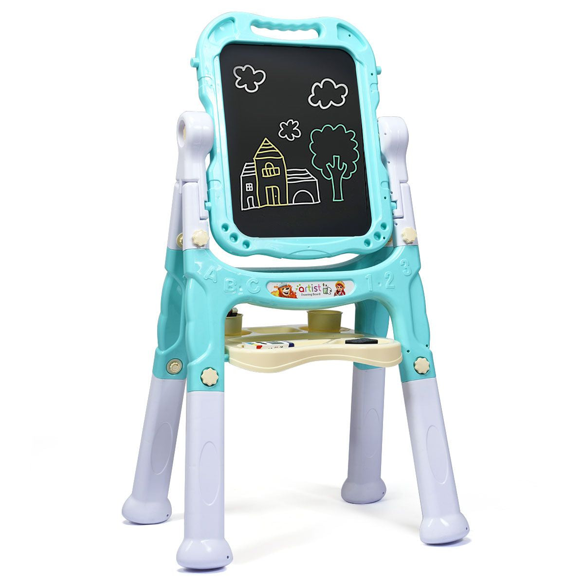 Double-Sided Magnetic Art Easel for Kids - Creative Painting Fun!