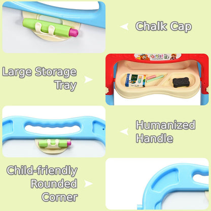 Double-Sided Magnetic Art Easel for Kids - Creative Painting Fun!