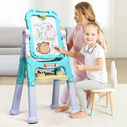 Double-Sided Magnetic Art Easel for Kids - Creative Painting Fun!