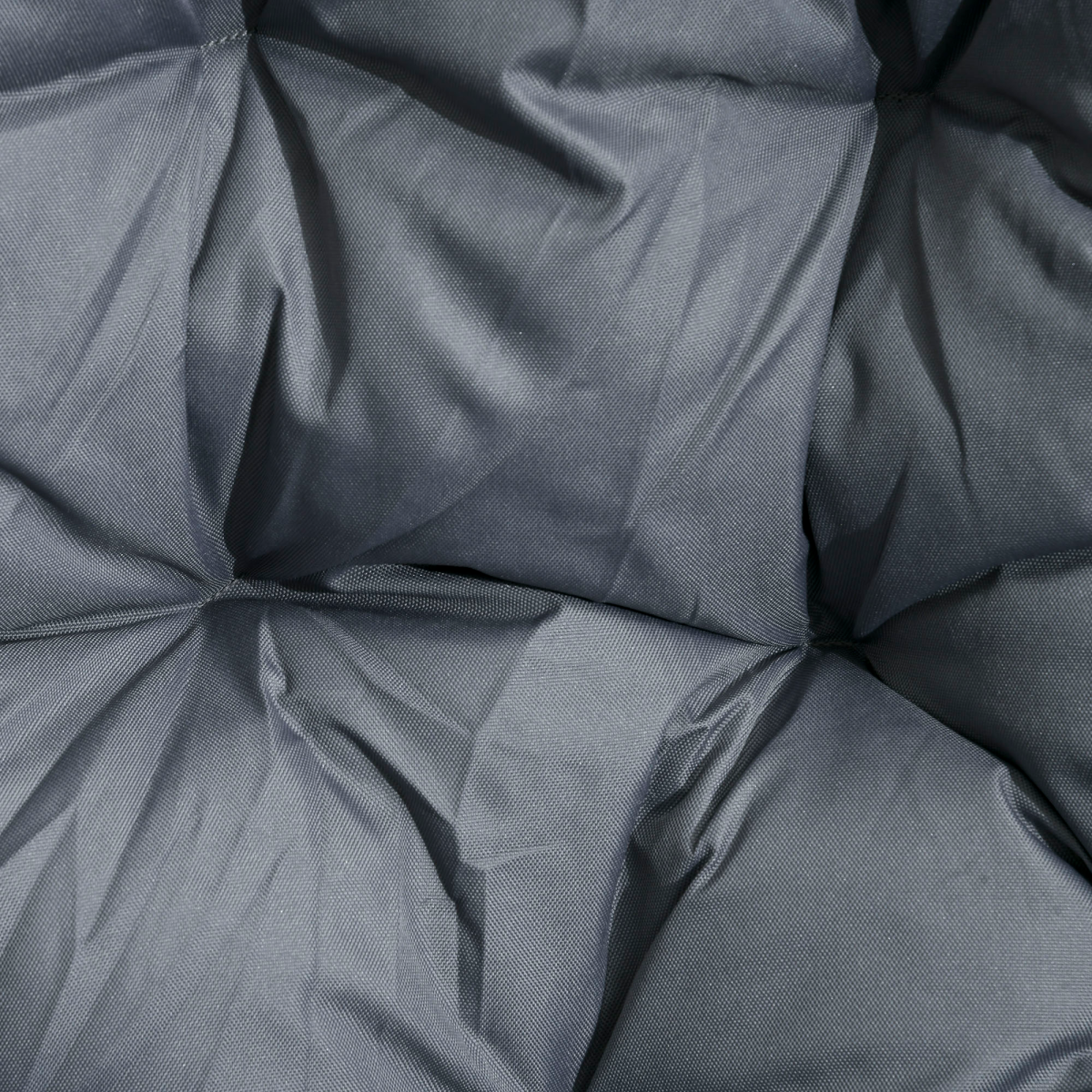 Outsunny PE Rattan Hanging Swing Chair w/ Stand & Cup Holder, Grey