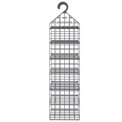Hanging Closet Organiser with 7 Shelves