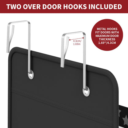 VINSANI 4TIER BLACK HANGING ORGANISER 1010278