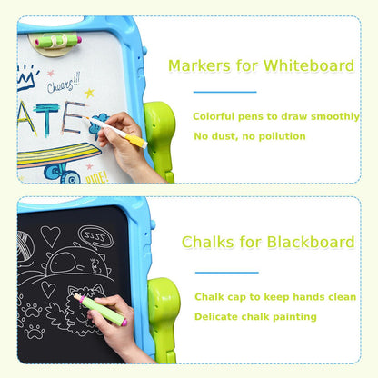 Double-Sided Magnetic Art Easel for Kids - Creative Painting Fun!