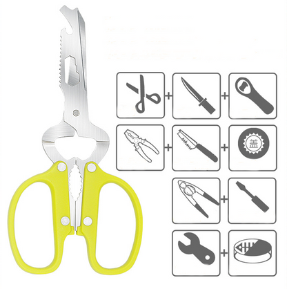 10 in 1 Multi-Functional Scissors
