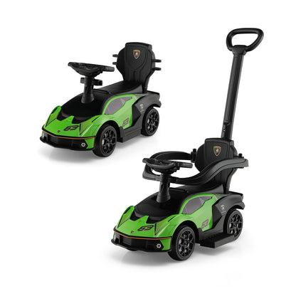 Kids Lamborghini Ride-On Car with Push Handle - Ultimate Fun for Little Racers!