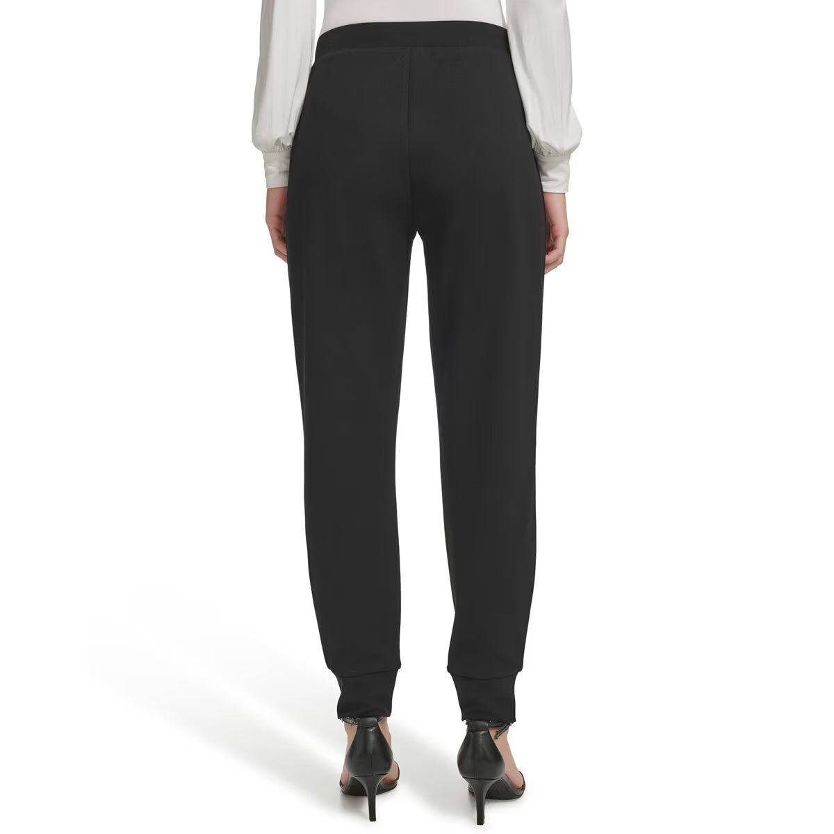 Chic Black Cuffed Pants for Women