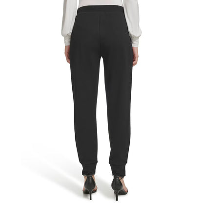 Chic Black Cuffed Pants for Women