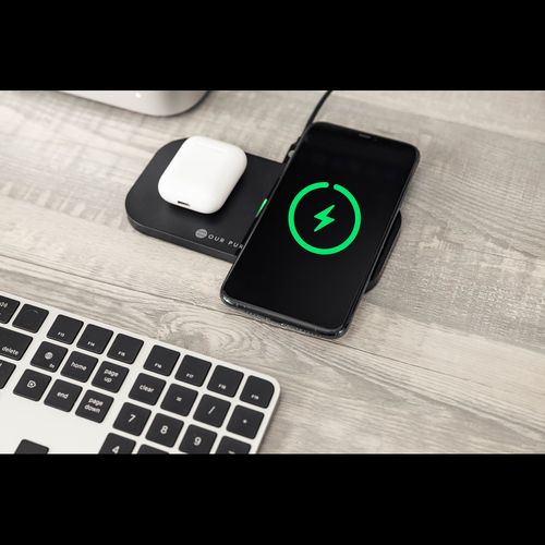 Our Pure Planet (Harry Kane's ECO Brand) - 15W Dual Wireless Charging Pad
